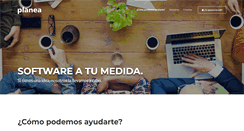 Desktop Screenshot of planea.com